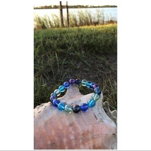 Handmade Glass Beaded Bracelet